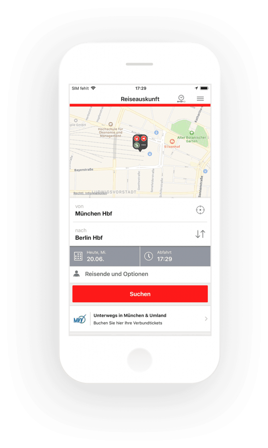 DB Mobility App Vision 1 old db navigator
