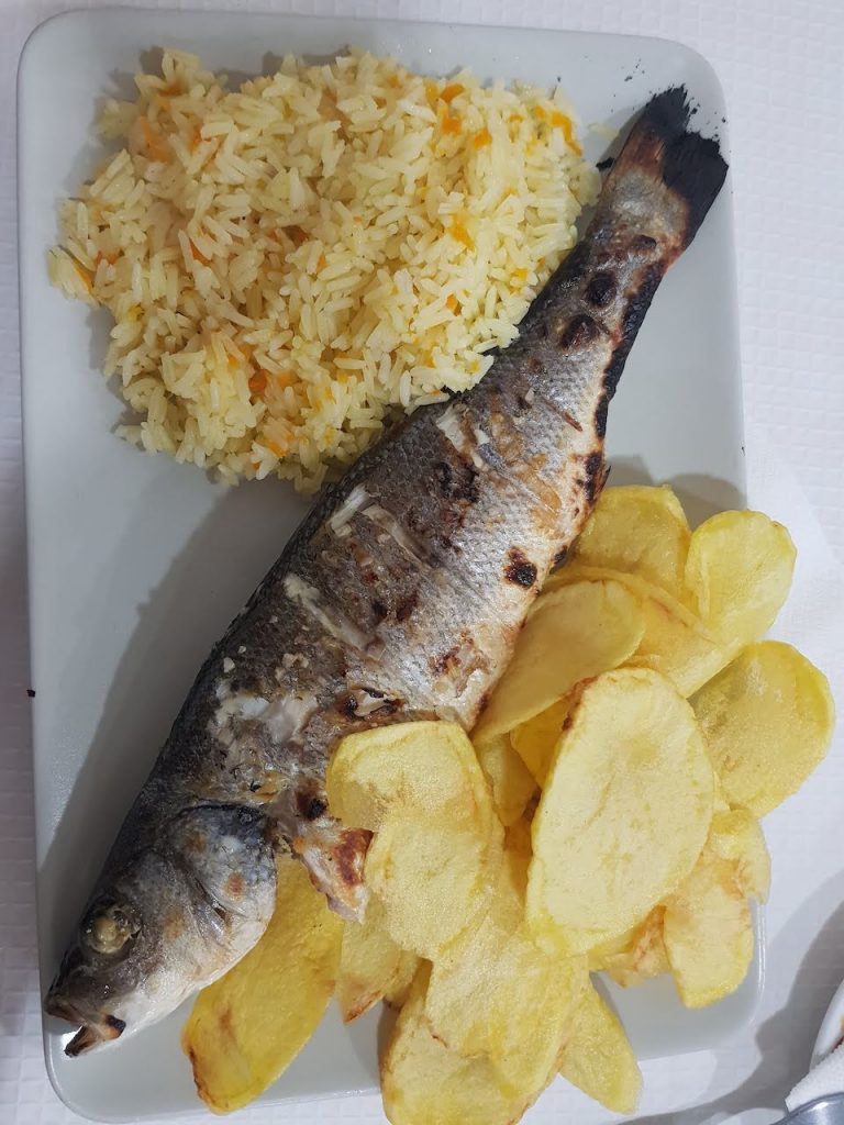 grilled fish