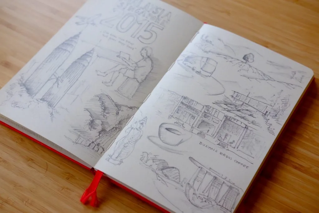 How To Fight Mediocrity Through Traveling 1 sketchbook