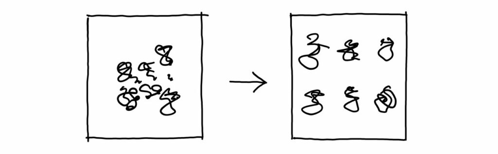 How To Sketch Your Ideas Quickly Using Just 4 Simple Shapes 9 sketching ideas quickly composition white space
