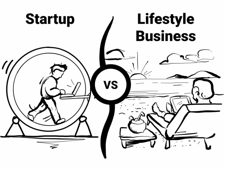 Startup vs lifestyle business