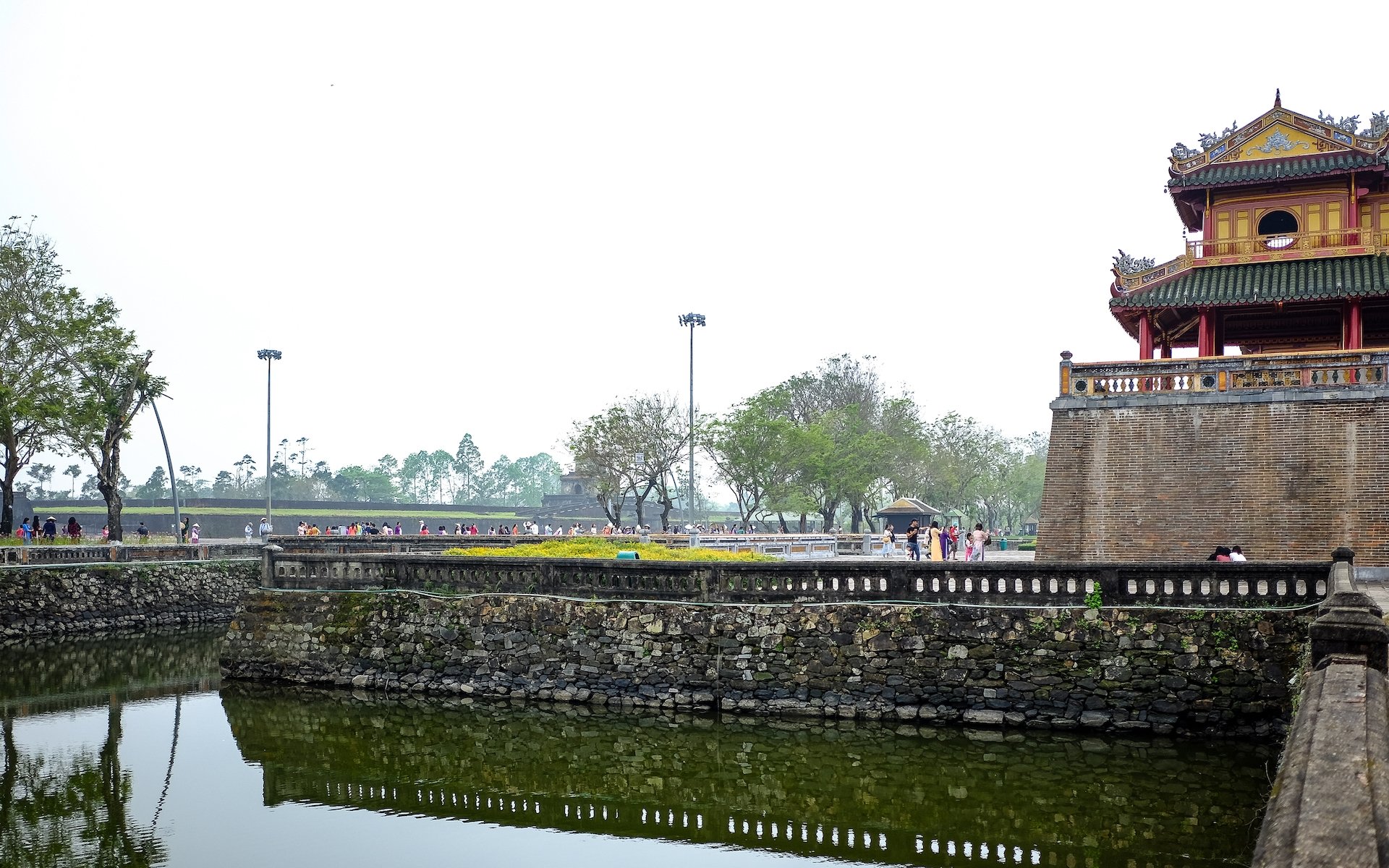 Hue Imperial City Walls