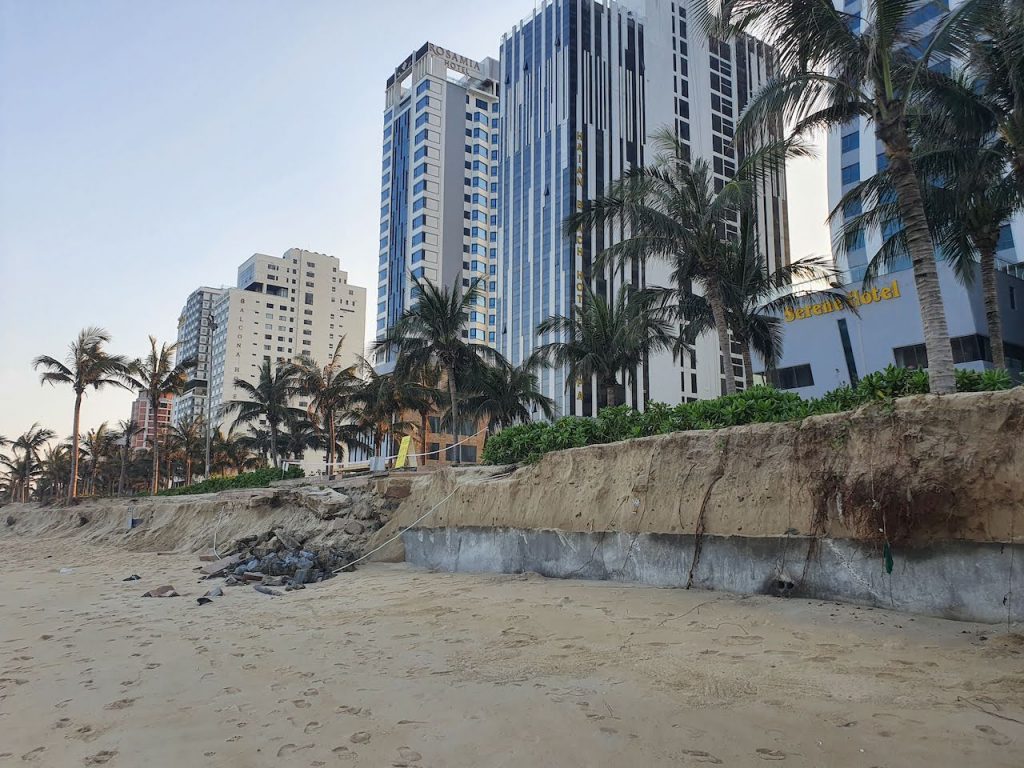 January to March 2021 - Quarterly Life & Business Update 5 Da Nang January 2021 Beach after rainy season