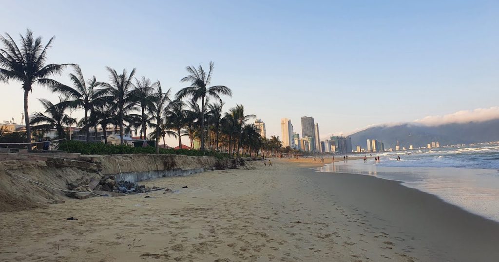January to March 2021 - Quarterly Life & Business Update 4 Da Nang January 2021 Beach walk
