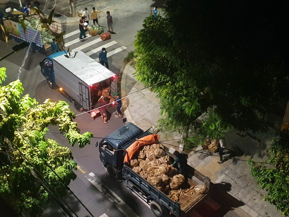 My Experience of Leaving Vietnam During Covid in a 📸 Photo Journal 1 danang lockdown food supply at night 25087596316052102522.