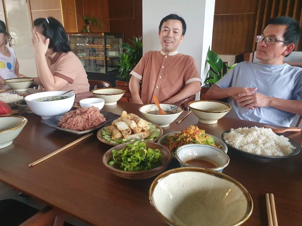 July to September 2021 - Quarterly Life Update: Goodbye Vietnam 40 Moon family Vegan Food 01