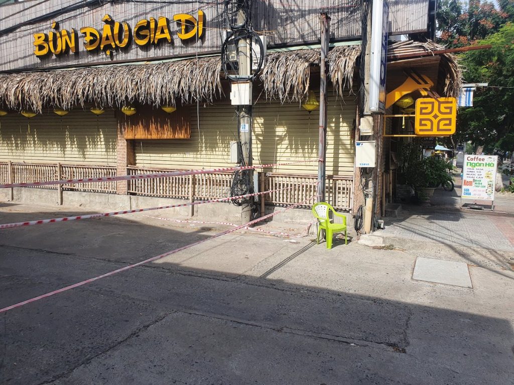 July to September 2021 - Quarterly Life Update: Goodbye Vietnam 19 Street blockade