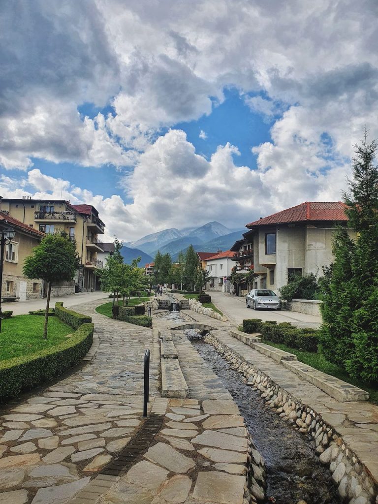 October to December 2021 - Life Update & Getting settled in Bansko Bulgaria 1 Bansko Old Town