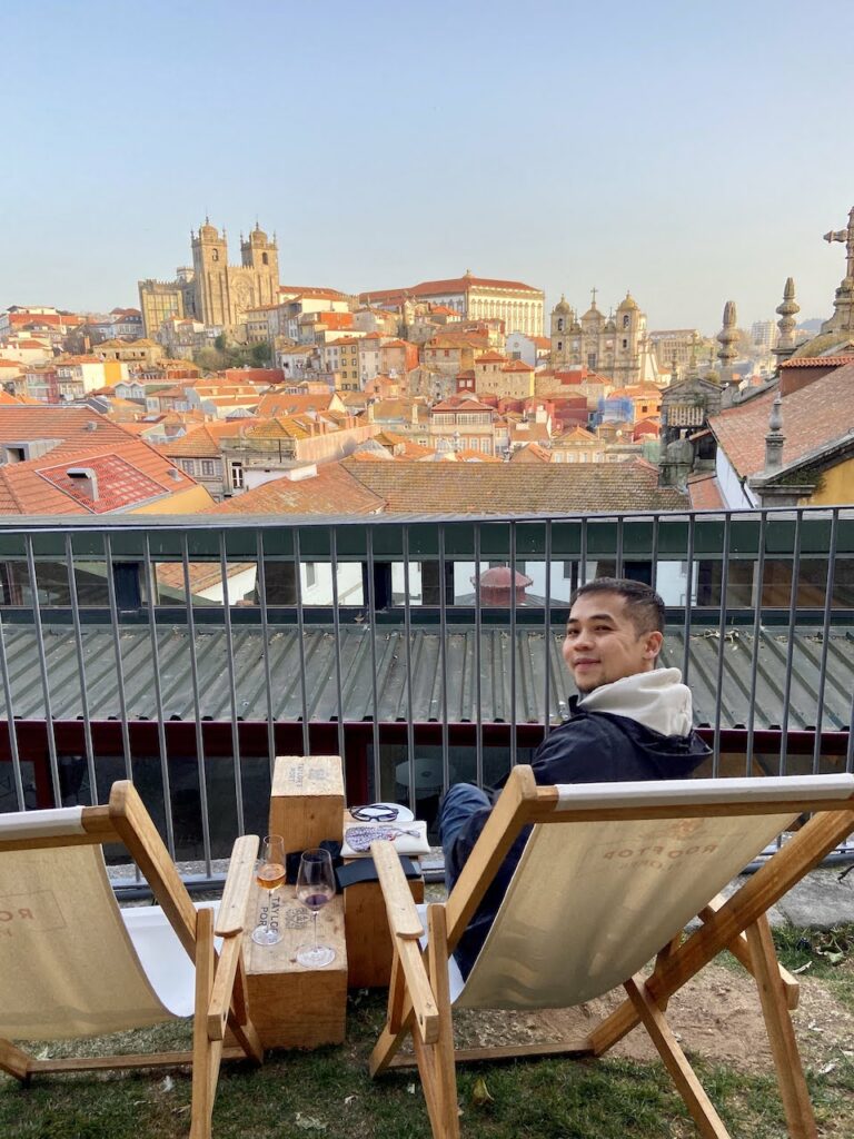 January to March 2022 - Quarterly Life & Business Update 53 Porto 2022 Ninh and view