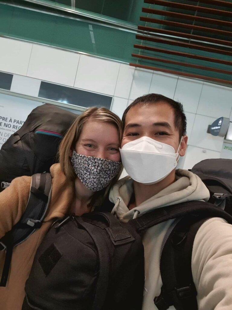 January to March 2022 - Quarterly Life & Business Update 5 Porto Meet with Andrea at airport