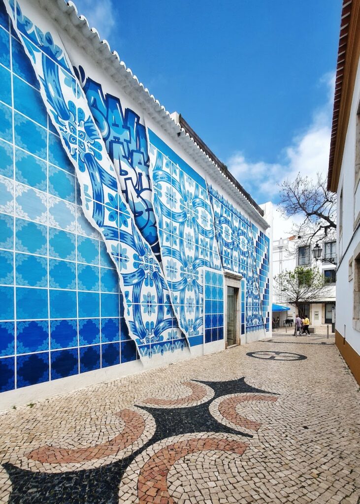 Moving from Porto to Portimao - Digital Nomad Life Update May 2022 14 Lagos 2022 City tour mosaics tiles