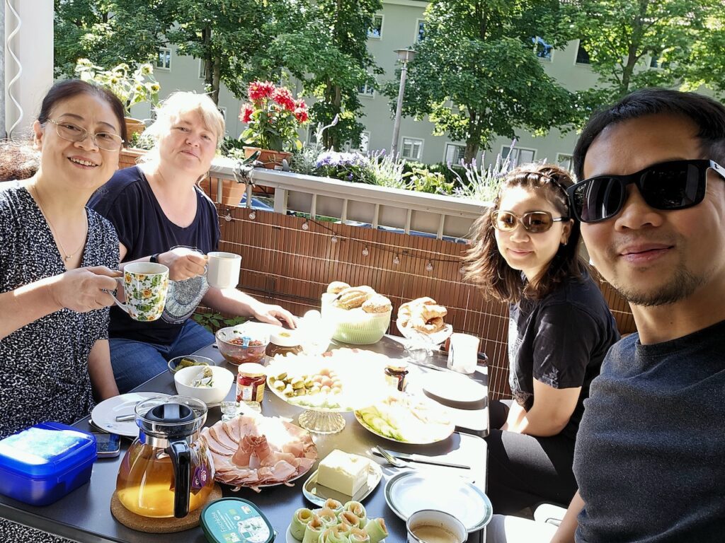 Breakfast Balcony Frankfurt