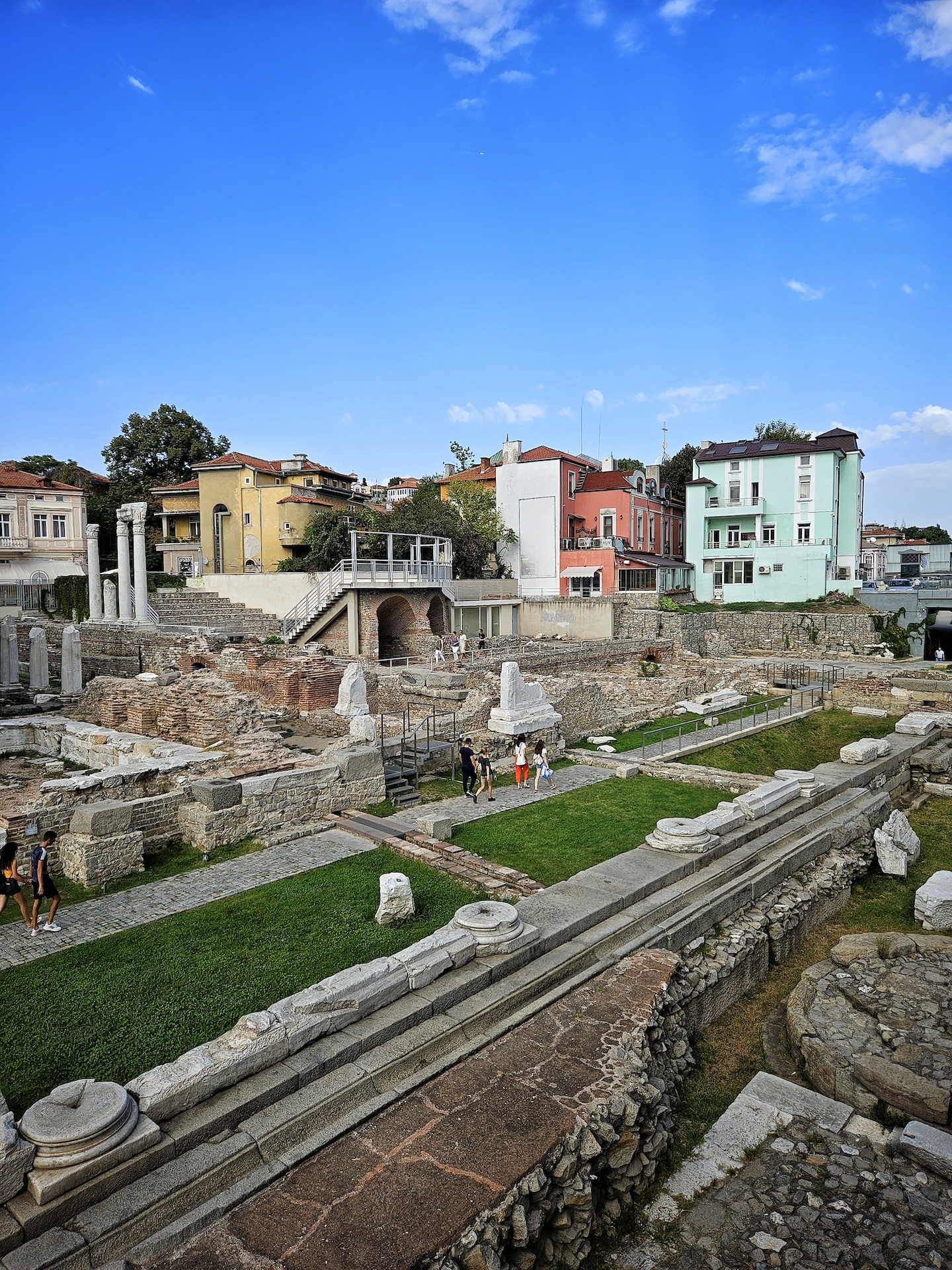 Plovdiv Weekend Trip - ๐ธ Photo & Video Journal 7 Plovdid Ruins Roman Forum